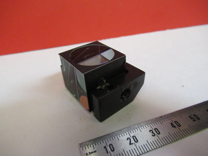 ANTIQUE BAUSCH POL PRISM ASSEMBLY OPTICS MICROSCOPE PART AS PICTURED Y5-A-12