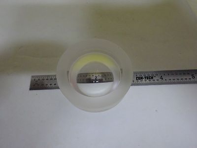 THICK OPTICAL BI CONCAVE LENS MIL SPEC LASER OPTICS AS IS BIN#X3-22