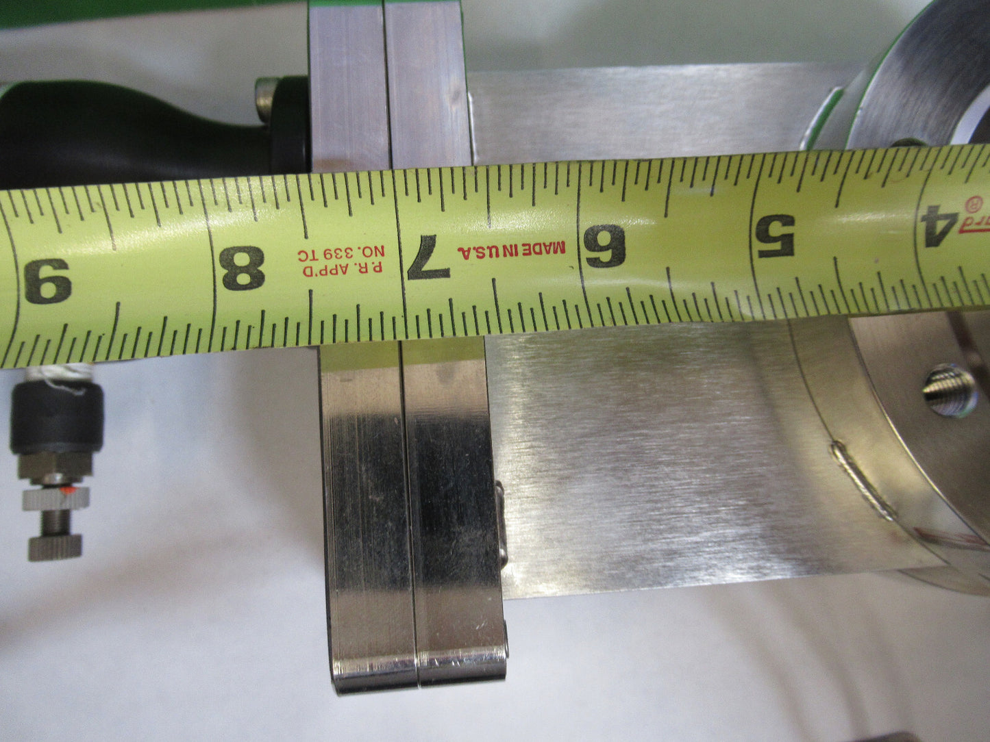 NOR-CAL HIGH VACUUM VALVE GVMP-2502-CF  HEAVY STAINLESS STEEL AS PICTURE W1-B-18