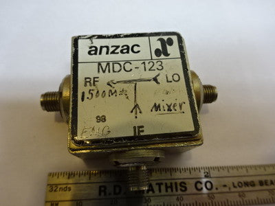 RF MICROWAVE MODULE FREQUENCY ANZAC MDC-123 MIXER GHz AS IS #81-44