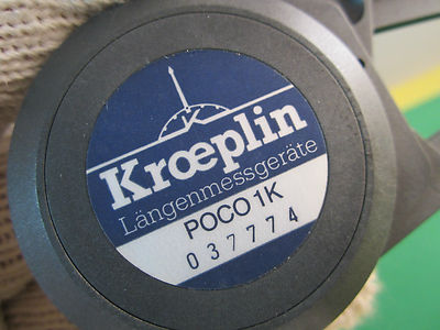 KROEPLIN POCO 1K THICKNESS METER GERMANY DIAL BIN#A7