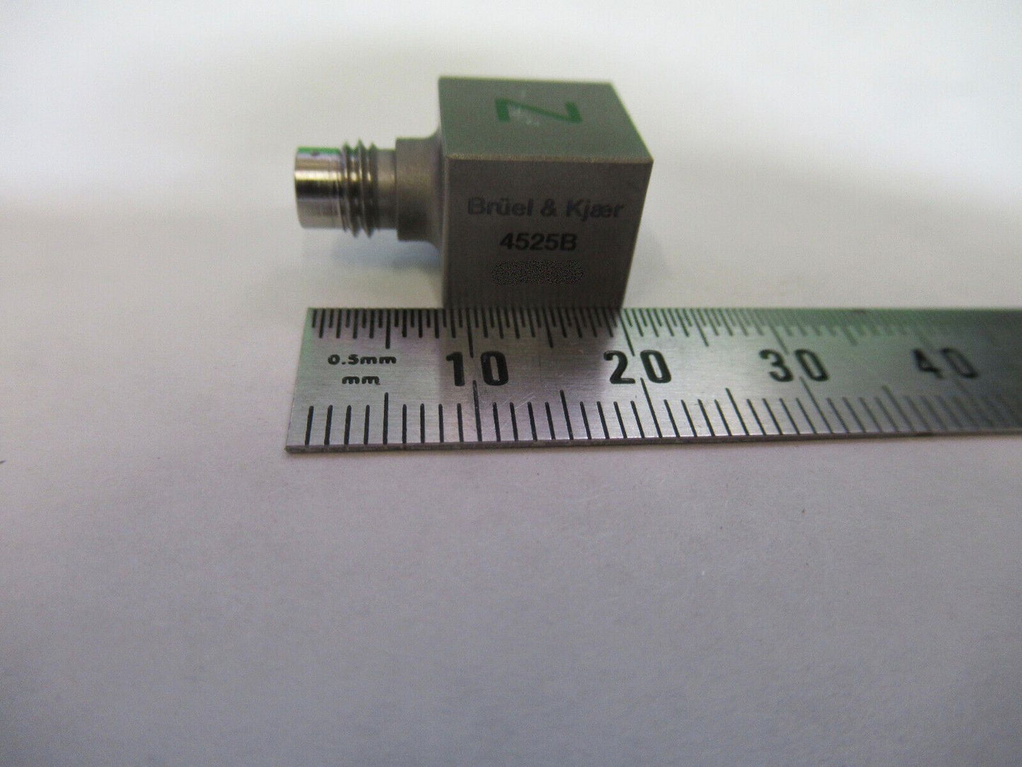 BRUEL KJAER  4525B TRIAX ACCELEROMETER VIBRATION SENSOR 10mV/g AS PICTURED W1-B5