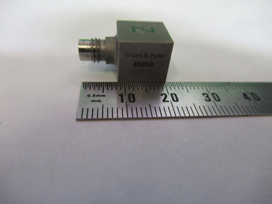 BRUEL KJAER  4525B TRIAX ACCELEROMETER VIBRATION SENSOR 10mV/g AS PICTURED W1-B5