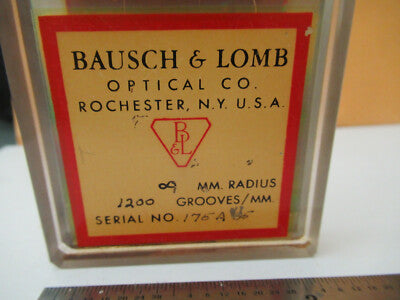 Bausch & Lomb Optical Grating Monochromator Optics