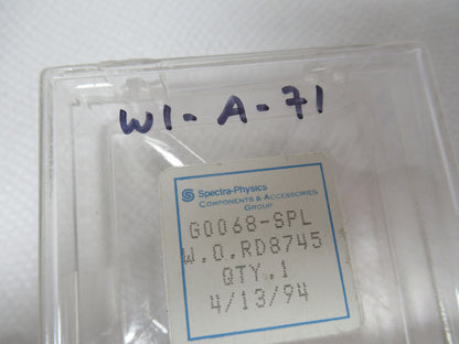 Spectra-Physics G0068-SPL Coated Lens Output Laser Optics
