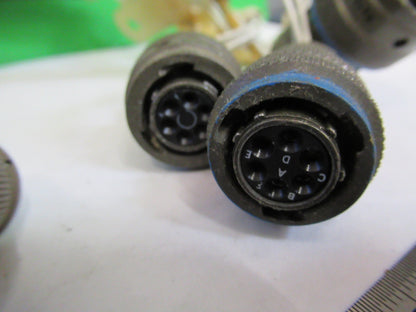 AIRCRAFT PART CUTOFF CABLE HARNESS BELL 206 CONNECTORS AS PICTURED   S7-A-44