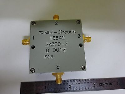 RF FREQUENCY MICROWAVE MINI CIRCUITS ZA3PD-2 AS IS BIN#X1-05