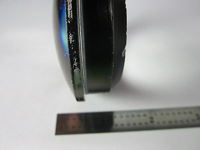 OPTICAL CONVEX CONCAVE MIL SPEC LENS AS IS [chipped] LASEROPTICS BIN#35-32