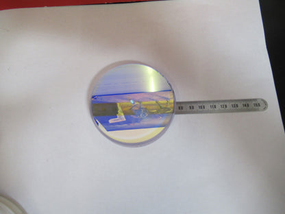 Optical Flat Fused silica Holed Laser Optics Dichroic Coated
