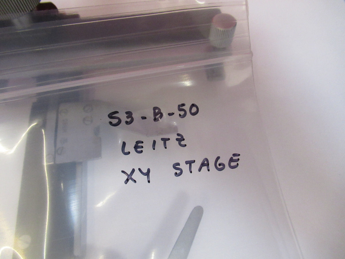 Ernst Leitz Wetzlar Germany Xy Stage Clips Microscope Part