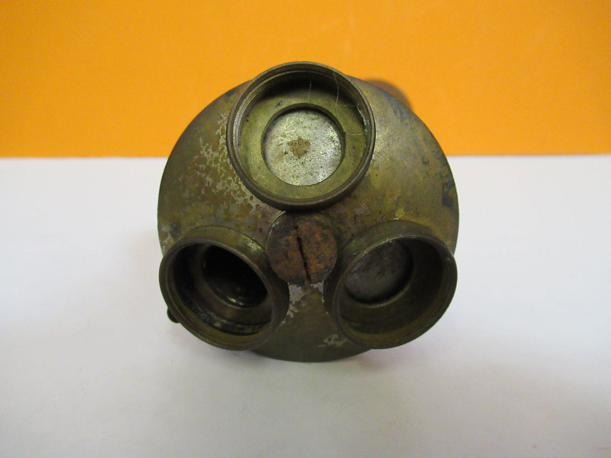 Antique Reichert Austria tubus brass Microscope Part