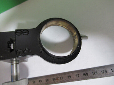 ANTIQUE BAUSCH LOMB CONDENSER HOLDER MICROSCOPE PART AS PICTURED &R9-A-68