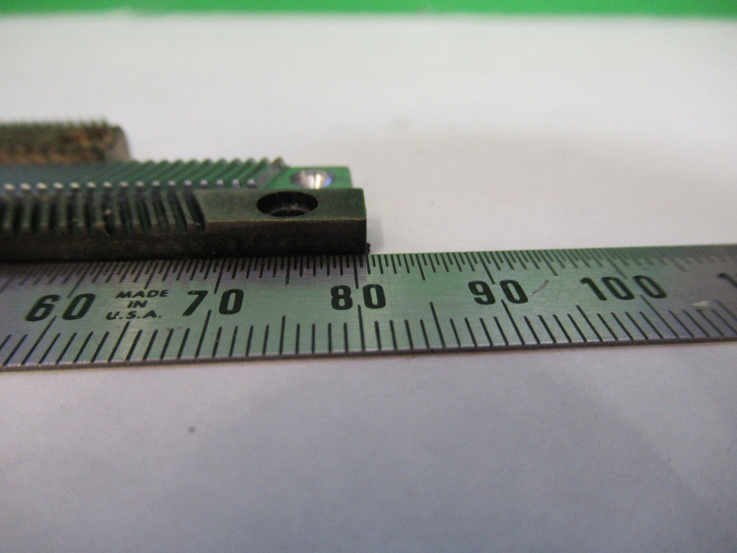 LOT 4 PIECES RACK GEAR BAUSCH LOMB AO SPENCER MICROSCOPE PART AS PICTURE U8-A-36