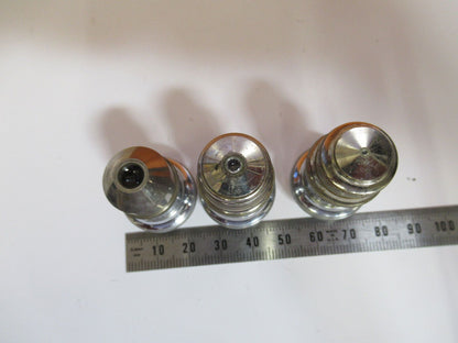 LOT ANTIQUE ERNST LEITZ GERMANY OBJECTIVE MICROSCOPE PART AS PICTURED Y2-A-22