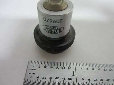OPTICAL MICROSCOPE OLYMPUS M10 10X OPTICS BIN#L5-22