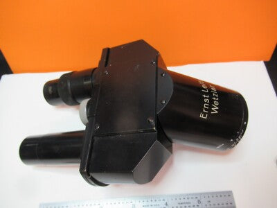 Ernst Leitz Wetzlar Germany Binocular Head Optics Microscope Part