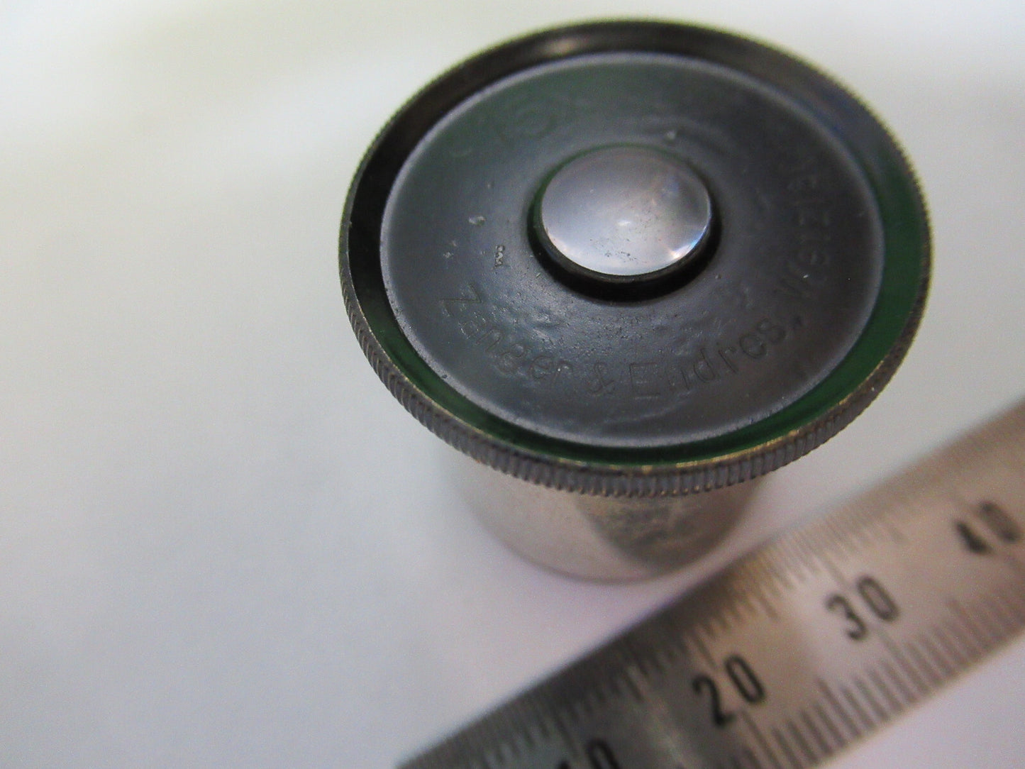 Antique Zanger & Endres Wetzlar 15X Eyepiece Microscope Part