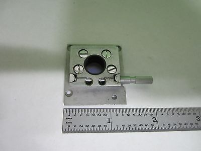 MICROSCOPE PART REICHERT AUSTRIA QUARTER WAVE SLIDE OPTICS AS IS BIN#S2-B-27