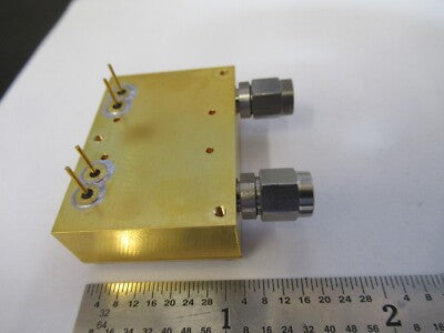 ROHDE SCHWARZ EMI MICROWAVE PREAMPLIFIER 1032.9045 ESMI AS PICTURED &B9-A-09