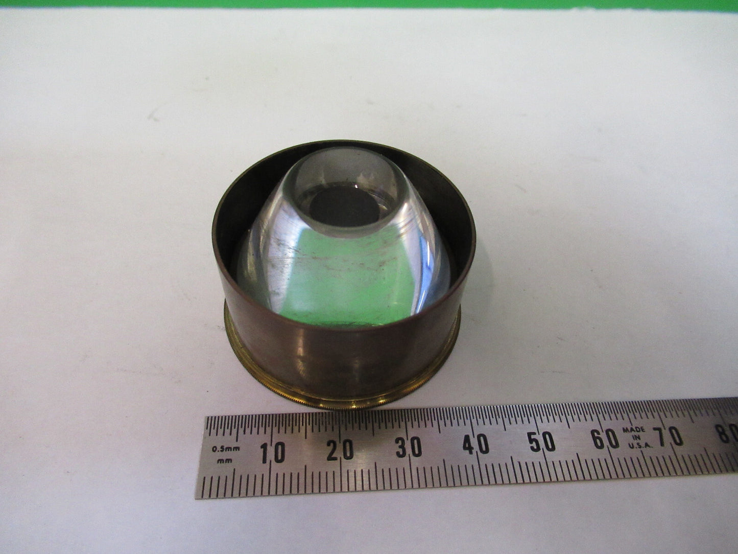 Antique Brass England Rj Beck UK Condenser Microscope Part