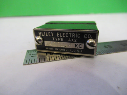 VINTAGE WWII BLILEY QUARTZ CRYSTAL AX2 14222.4 KC FREQUENCY RADIO AMATEUR S1-B29