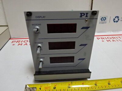 PI PHYSIK INSTRUMENTE GERMANY THREE CHANNEL DISPLAY E-505.0X NANO POSITIONING #A