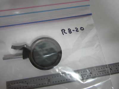 MICROSCOPE PART POLARIZER UNMOUNTED OPTICS AS IS BIN#R8-20