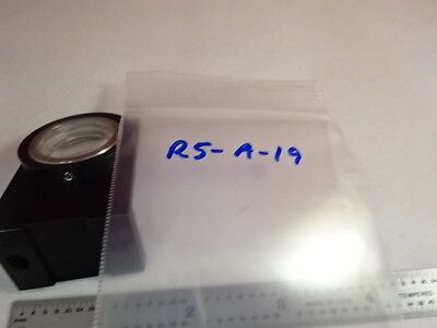 MICROSCOPE PART REICHERT AUSTRIA MOUNTED LENS OPTICS AS IS B#R5-A-19