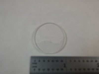 OPTICAL MICROSCOPE RETICLE 24 mm DAMETER OPTICS AS PICTURED &J8-B-04