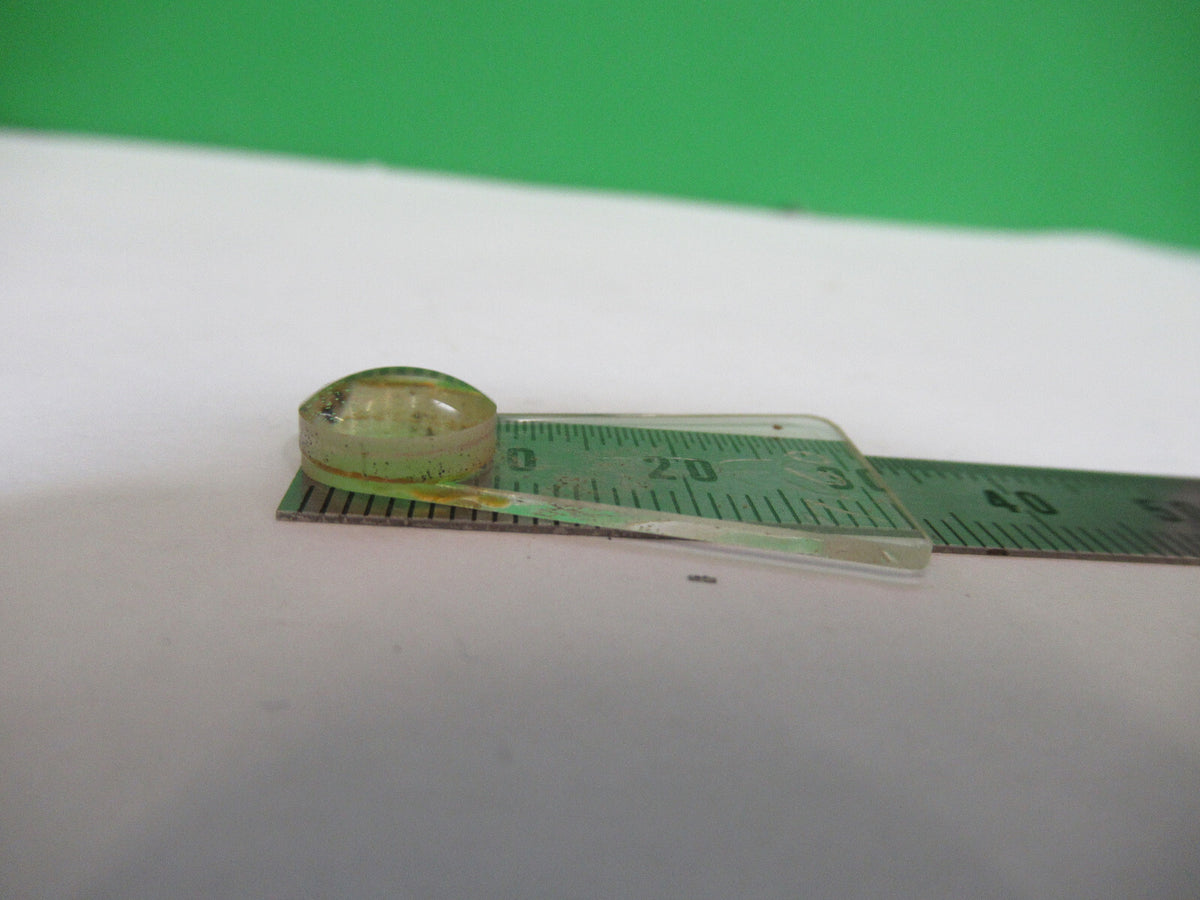 OPTICAL  WEIRD LENS PLANO CONVEX TOOL GLASS OPTICS AS PICTURED S4-B-14
