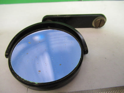 ANTIQUE BAUSCH LOMB MIRROR ASSEMBLY MICROSCOPE PART AS PICTURED X2-A-64