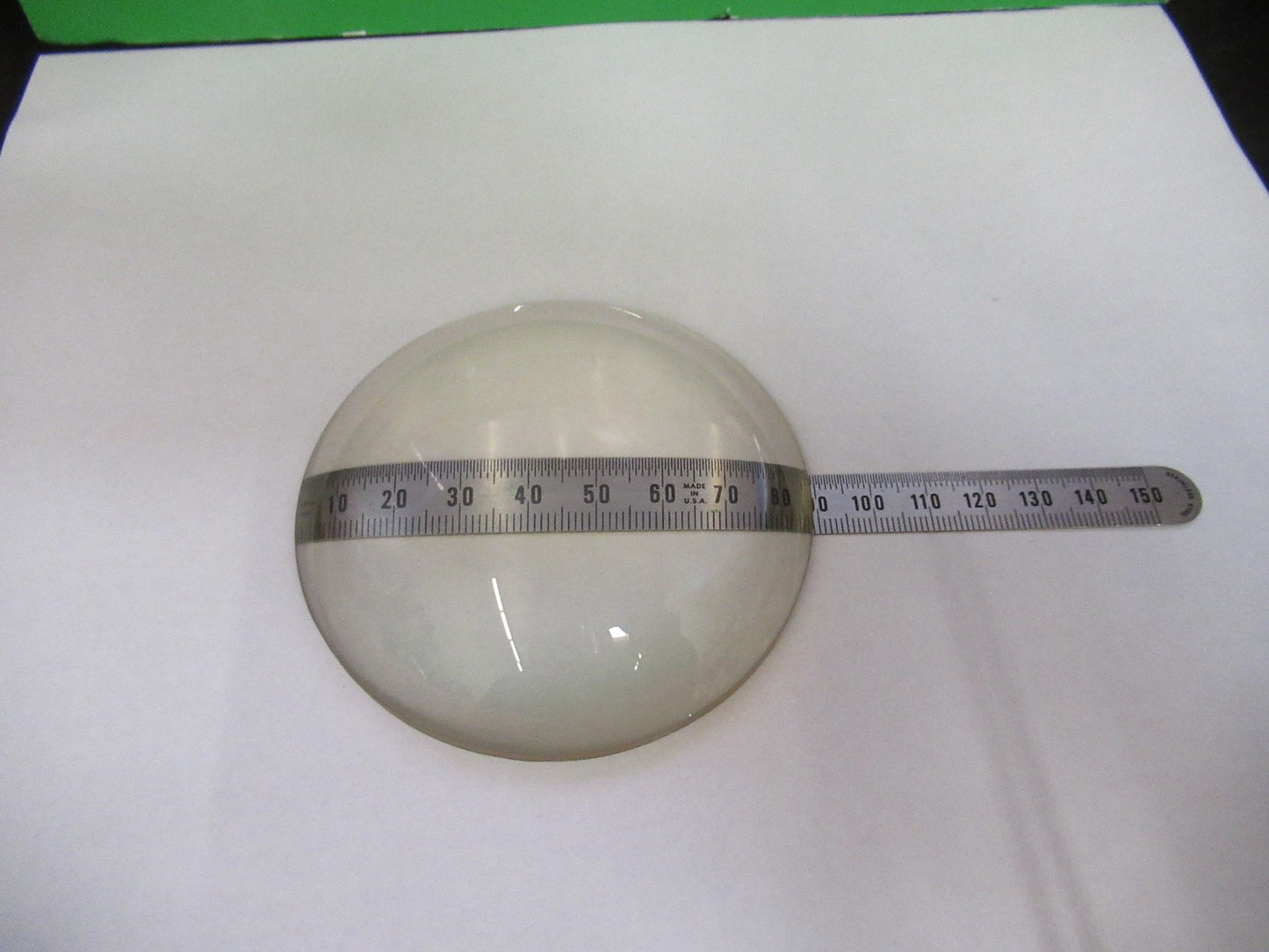 OPTICAL PLANO CONVEX DARKER GLASS MIL SPEC OPTICS AS PICTURED V3-A-01