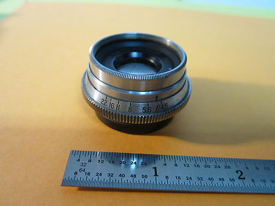 Microscope Part Objective Bausch & Lomb Micro Tessar 72 mm Optics