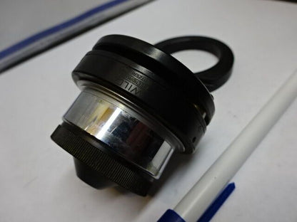 MICROSCOPE PART WILD HEERBRUGG SWISS M11 CONDENSER + IRIS OPTICS AS IS #82-30