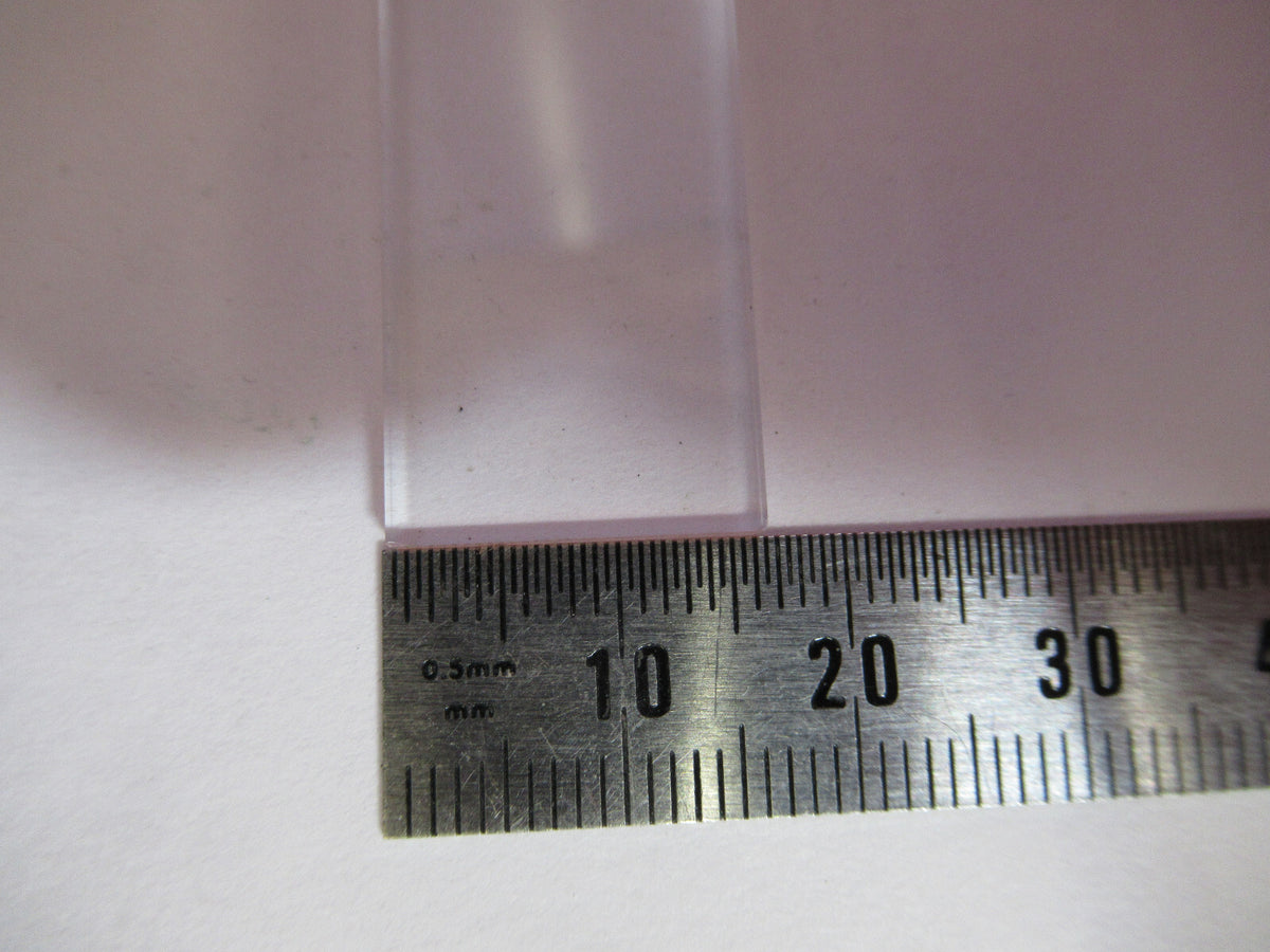 Optical BK7 Glass Slab small chip edge very clean Laser Optics