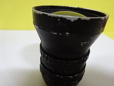 MICROSCOPE PART OPTICAL COSMICAR  TV LENS CAMERA OPTICS AS IS BIN#P7-09