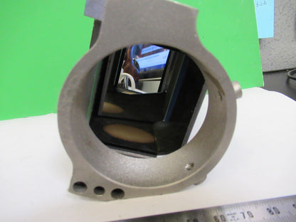 HUGE OPTICAL GLASS PRISM BEAM SPLITTER MIL SPEC HEAVY OPTICS AS PICTURED W3-C-31