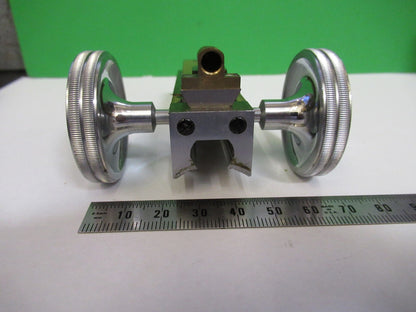 SEIBERT WETZLAR BRASS SET KNOBS MACRO MICROSCOPE PART AS PICTURED U9-A-14