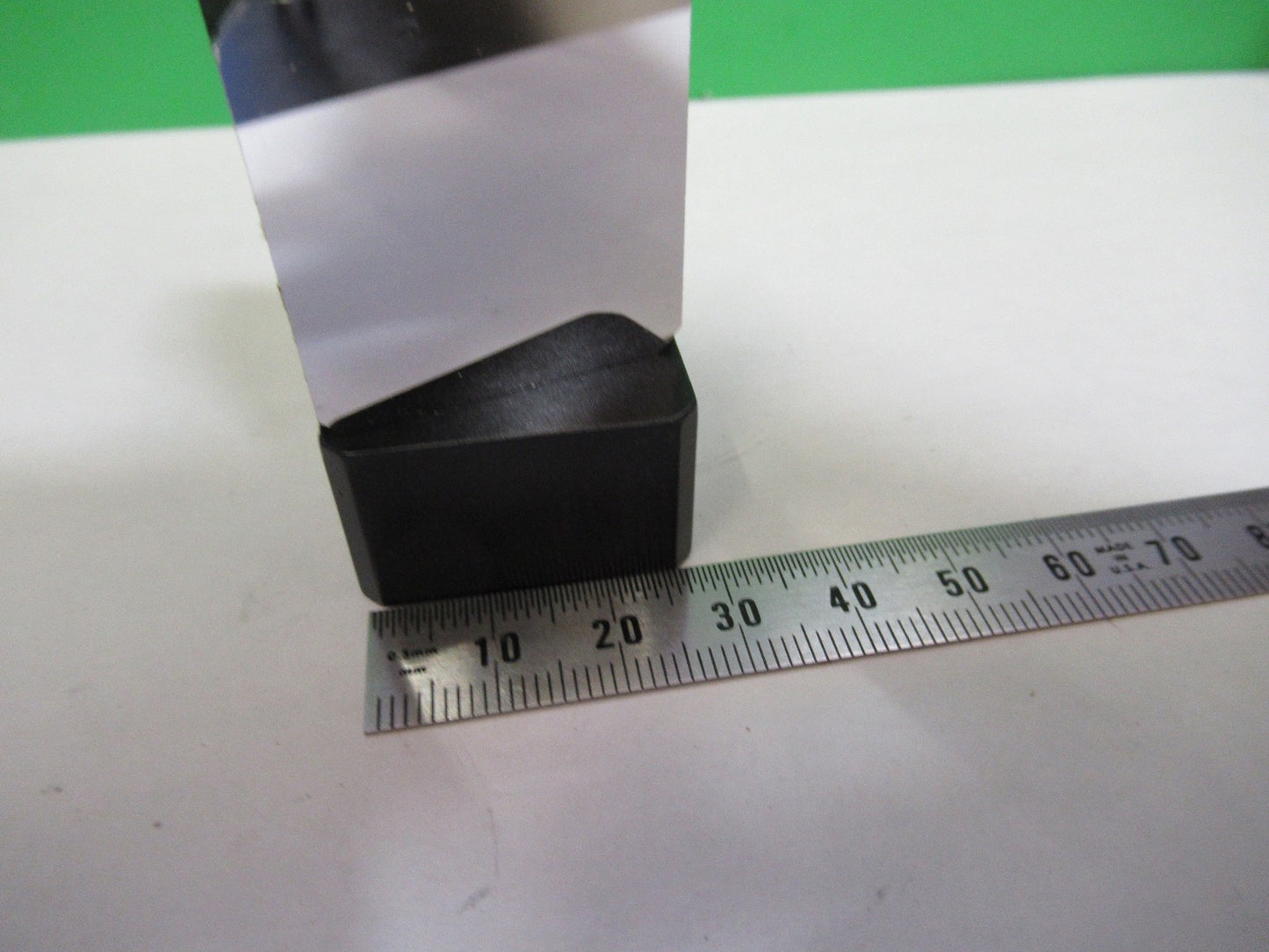 OPTICS OLYMPUS JAPAN DOUBLE FLAT MOUNTED MIRROR OPTICAL AS PICTURED T4-A-18