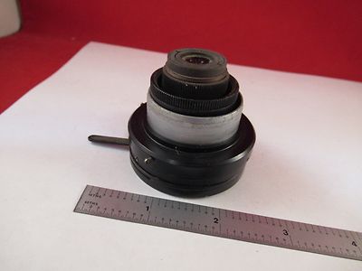 Vickers England UK Condenser Diaphragm Iris Microscope Part Optics