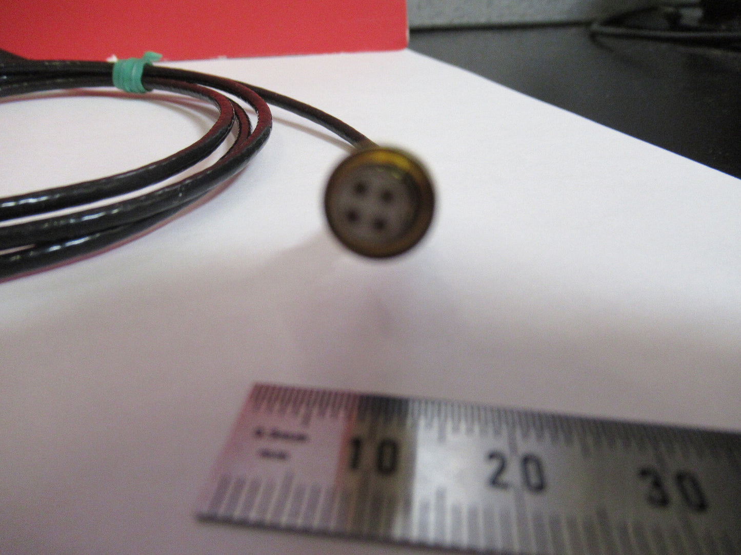 3ft CABLE for ACCELEROMETER SENSOR triaxial 1/4-28 to BNC AS PICTURED T1-A-61