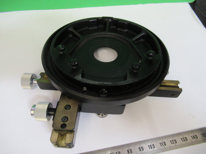 WILD HEERBRUGG SWISS M11 BINO XY STAGE CLIP MICROSCOPE PART AS PICTURED X5-A-60