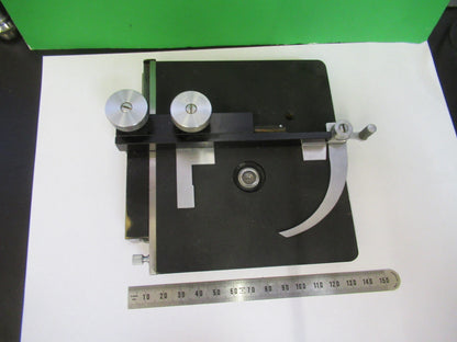 BAUSCH LOMB  STAGE TABLE XY MICROSCOPE PART OPTICS AS PICTURED &F3-B-57