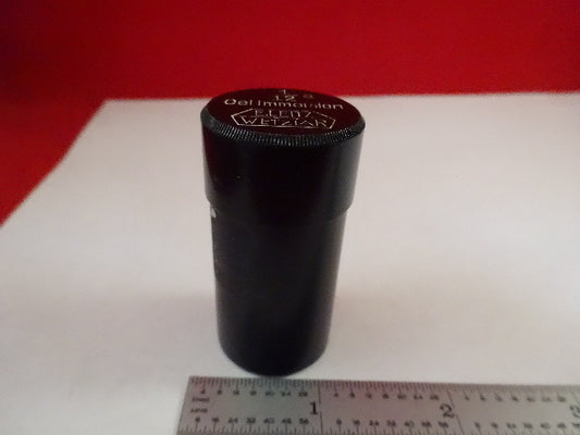 Empty Ernst Leitz Germany Objective Container [1/12a] Microscope Part Dwr