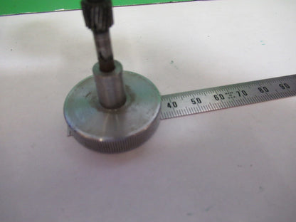 ANTIQUE STAGE KNOBS BAUSCH LOMB MICROSCOPE PART AS PICTURED X3-B-100