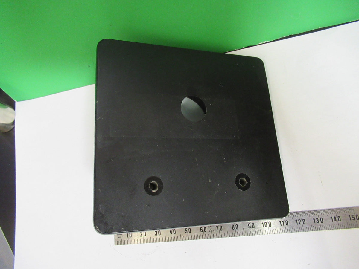 SPENCER AO ANTIQUE STAGE TABLE OLD MICROSCOPE PART AS PICTURED T5-A-74