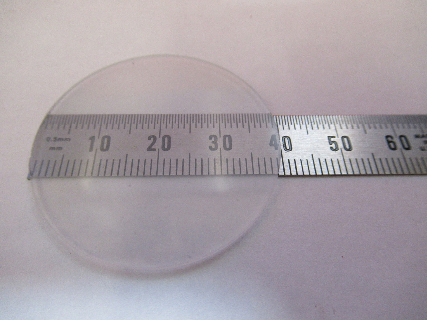 OLYMPUS JAPAN GLASS FILTER DIFFUSER 40mm MICROSCOPE PART AS PICTURED T9-A-01