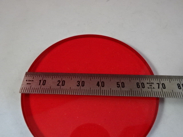 Optical Glass Red Filter Pro Optics