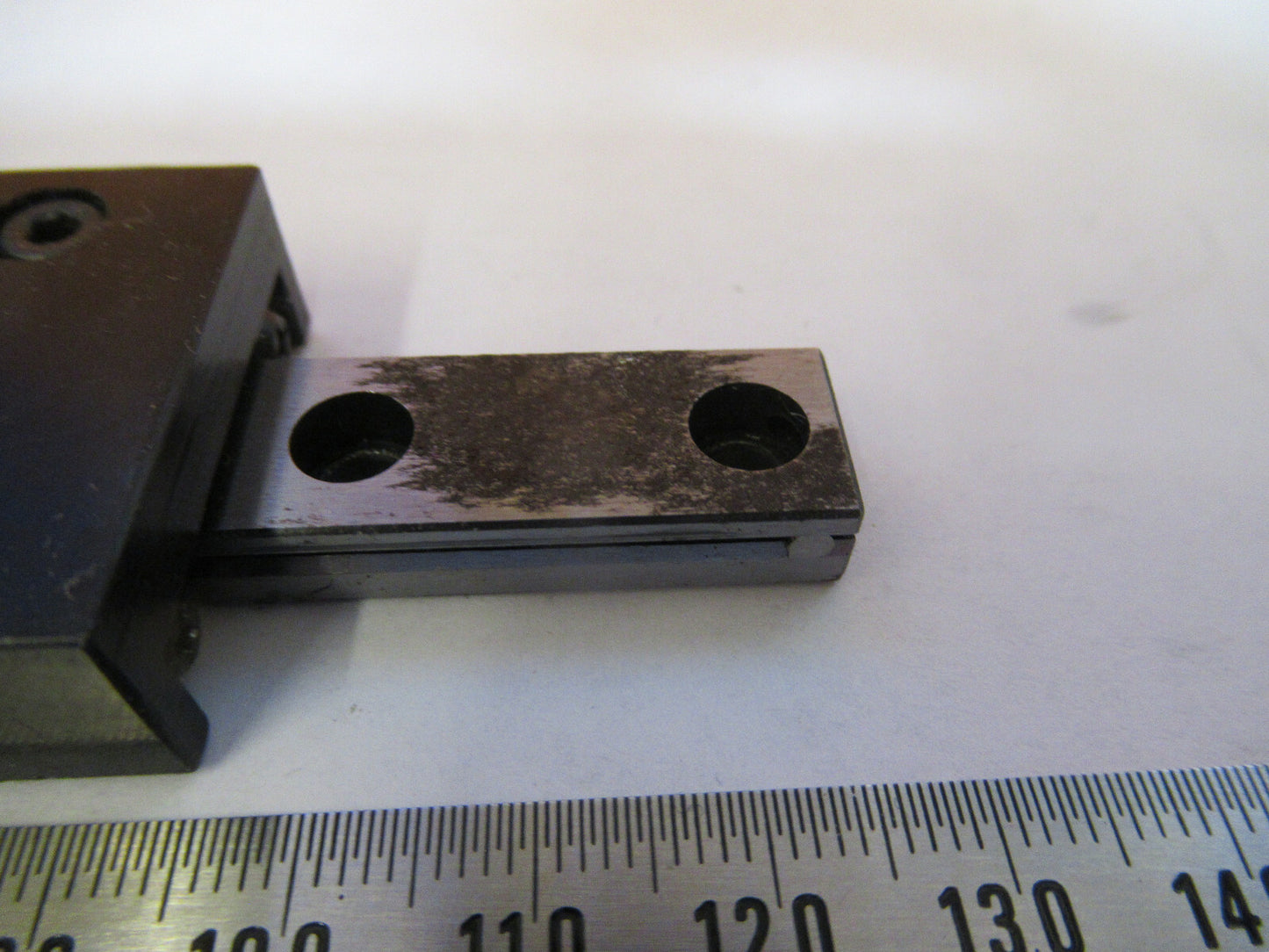 DEL-TRON STEEL LINEAR POSITIONING SLIDE BEARING PART AS PICTURED #1E-FT-50