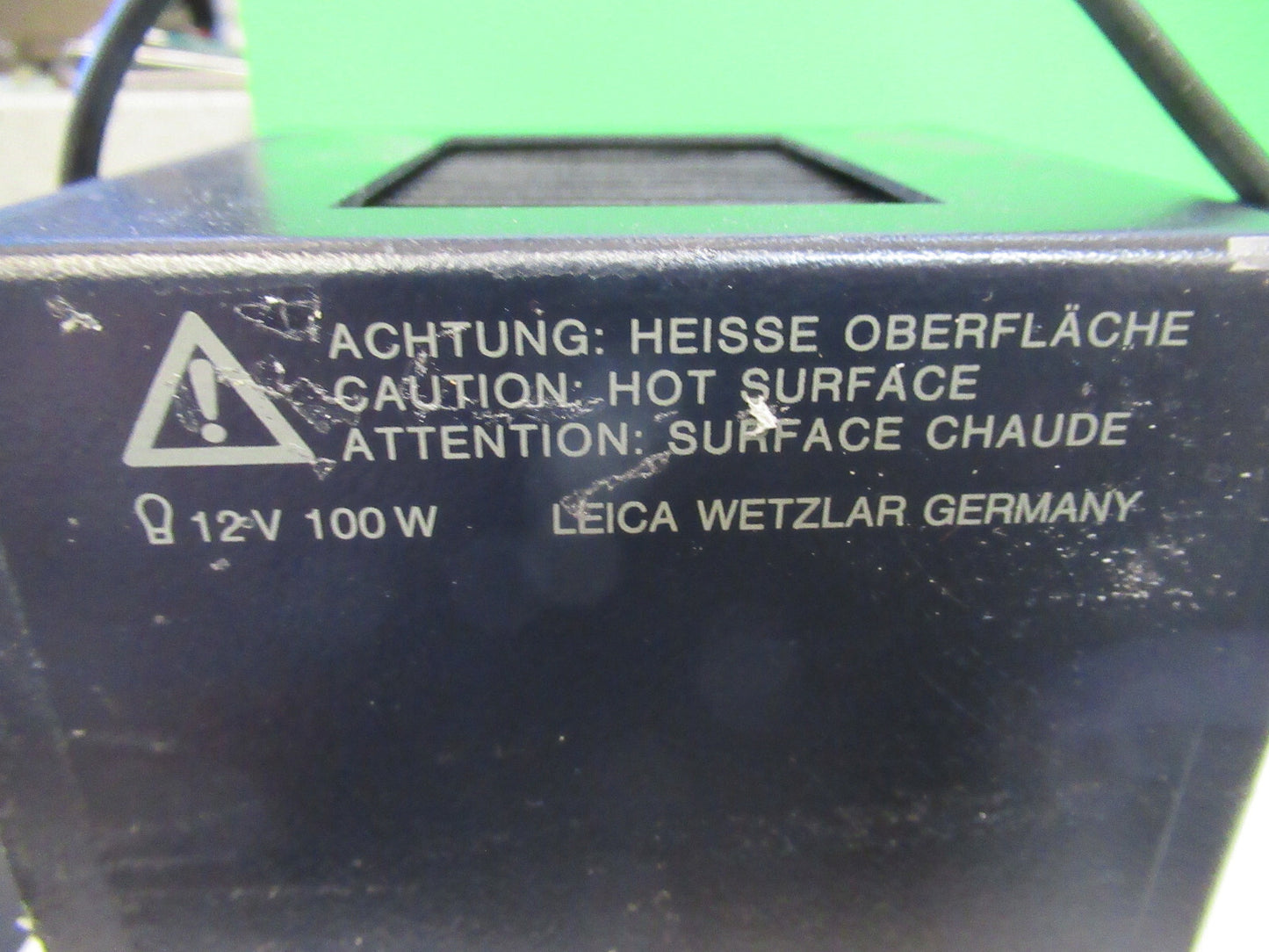 Leica Dmrb Lamp Housing Germany Microscope Part